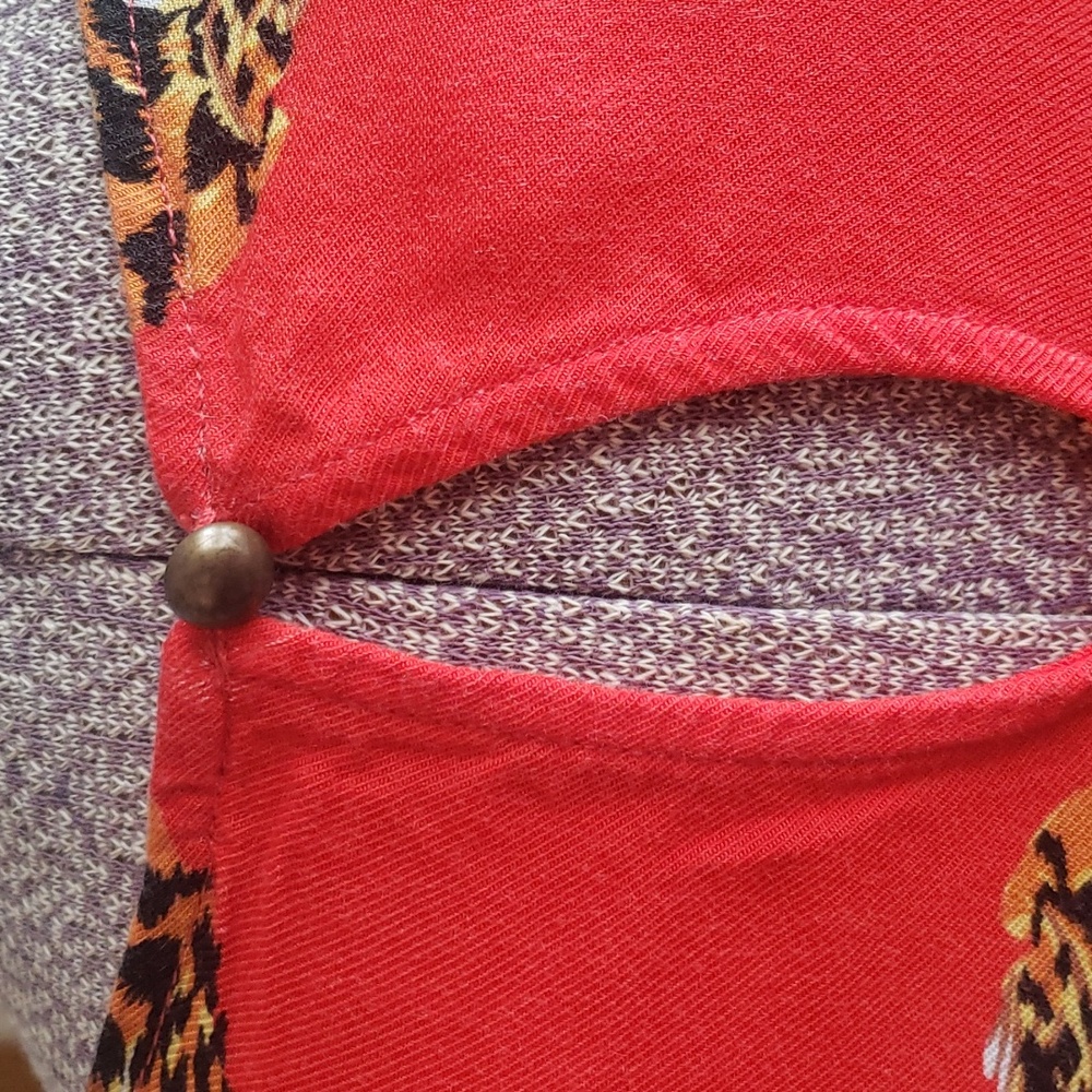 Minkpink Jaguar Red Sleevel Baby Doll Dress, Sz S - Picture 8 of 14